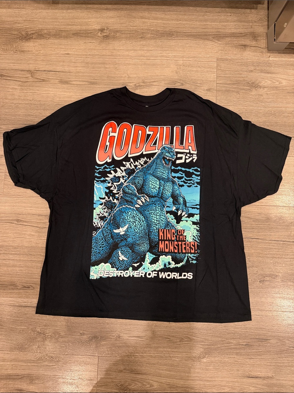 Godzilla King Of The Monsters! Destroyer Of Worlds Tee Men’s Size 5XL